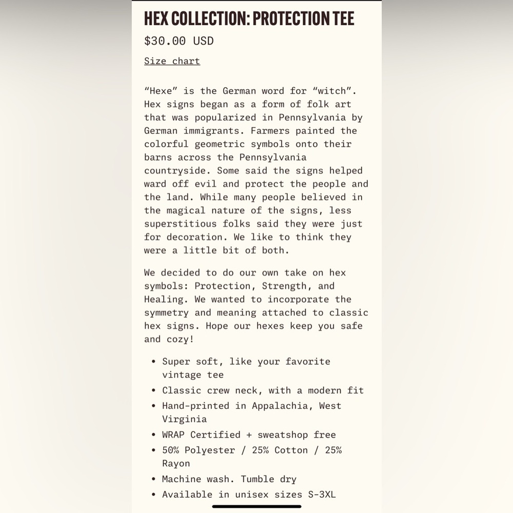 Kin Ship Goods Hex Collection Protection Tee - Picture 10 of 11